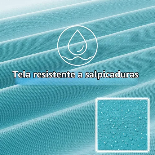 Vista 5 de ALAULM 11 fundas de cojín de repuesto, impermeables y a prueba de salpicaduras, para muebles de exterior, con cremalleras, solo fundas