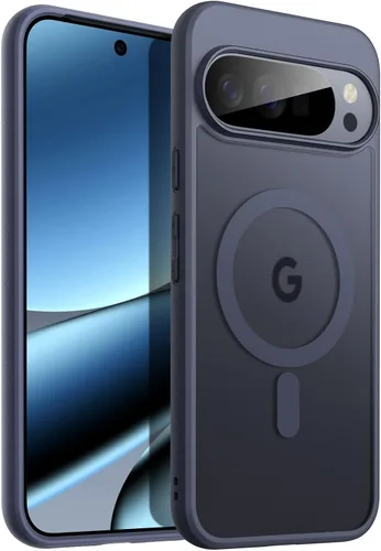 Vista 19 de JETech Funda magnética para Google Pixel 8 de 6.2 pulgadas 2023, compatible con MagSafe, translúcida mate trasera a prueba de golpes (Hazel)