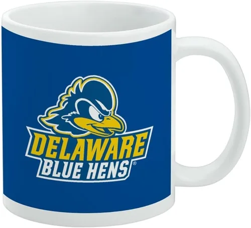 Vista 277 de Taza de cerámica con el logotipo principal de la Universidad Rider, taza de regalo novedosa para café, té y bebidas calientes, 11oz, blanca