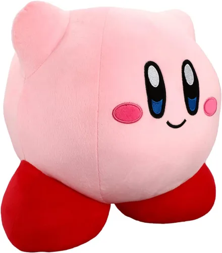 Vista 3 de Mini mochila de felpa Kirby The Pink Puff, Rosado, osfa
