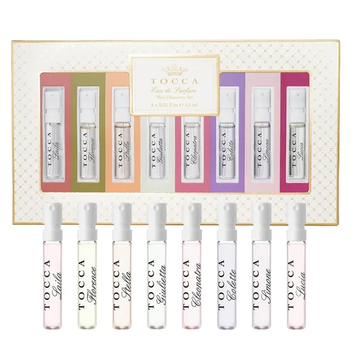 Vista 11 de Tocca Perfume para mujer Mini Discovery Sampler Set de 8, 0.1 fl oz cada