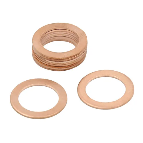 Vista 20 de X AUTOHAUX 10 arandelas de cobre de 0.236 in de diámetro interior para coche
