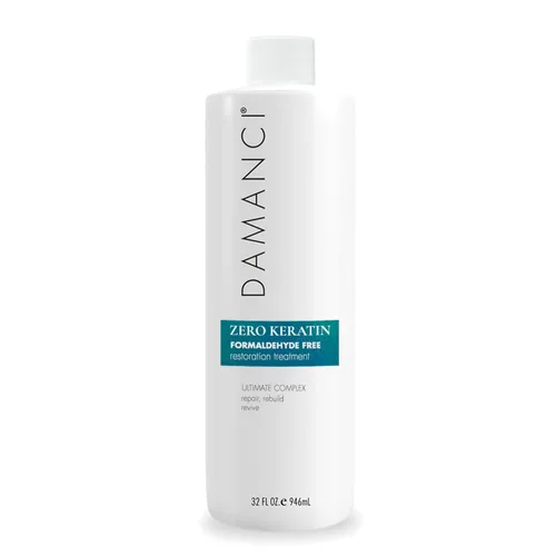 Vista 8 de DAMANCI Tratamiento de queratina CERO, sin formaldehído, antiencrespamiento, tratamiento revitalizante orgánico para suavizar el cabello con aceite
