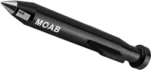 Vista 6 de VMS RACING Black Moab - Antena de aluminio mecanizado CNC de calibre pesado compatible con CHEVY SILVERADO 1500 2500 3500
