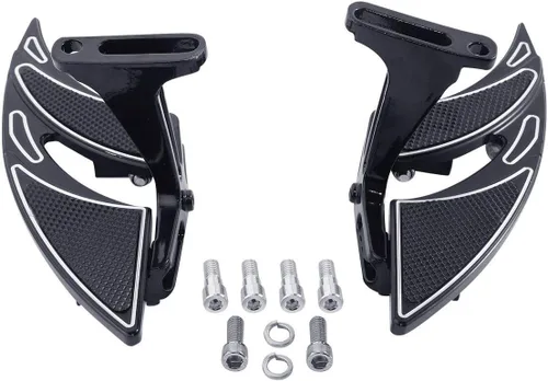 Vista 8 de TCT-MOTORPARTS Tablas de suelo de pasajeros para Harley CVO Limited Road King Glide 86 y posteriores