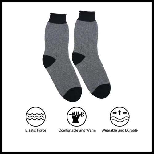 Vista 6 de Thermal Socks for Men - Winter Warm Socks Mens Womens for Cold Weather, ExtremeTemperatures