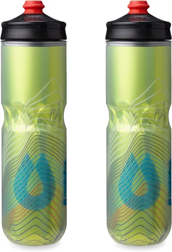 Vista 9 de HydraPak Polar Surge - Botella de agua aislada para bicicleta