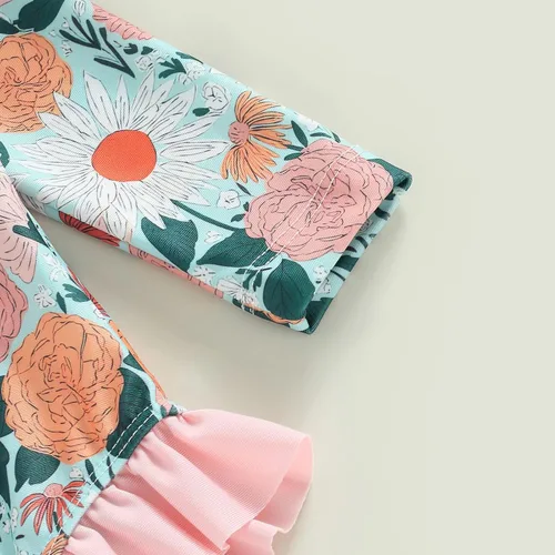 Vista 11 de MERSARIPHY Traje de baño de una pieza para niña pequeña, traje de baño de manga larga, traje de baño para niñas