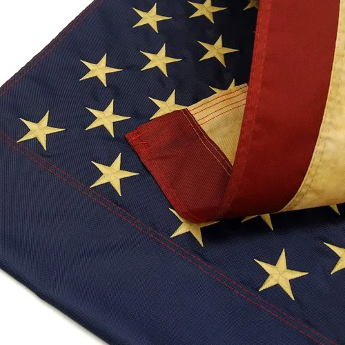 Vista 11 de World Cup Serbia - Bandera de la amistad de Estados Unidos, paquete de pancartas estadounidenses para patio, césped, jardín, decoración patriótica