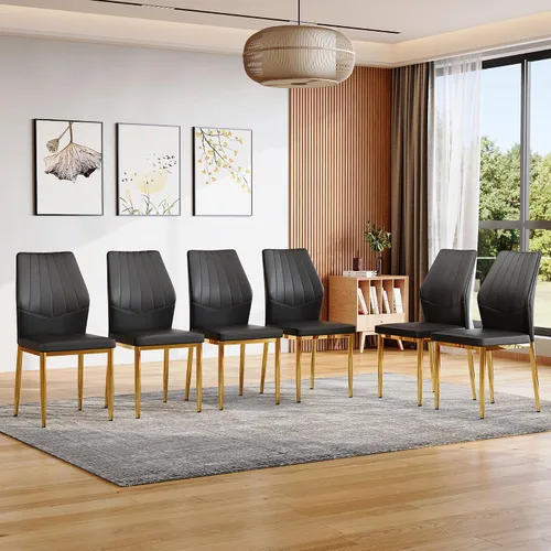 Vista 17 de Sillas De Comedor Juego de 4 Sillas De Comedor Juego de 4 Sillas De Comedor para Comedor, Juego de 4 Sillas De Comedor para Comedor, Cocina, Sala