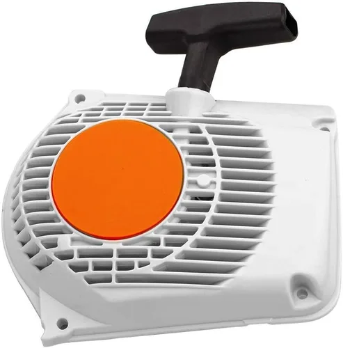 Vista 7 de Conjunto de arranque de retroceso para Stihl MS240 024 MS260 026 Motosierra # 1121 080 2101 con cuerda de tracción de 6.6 ft
