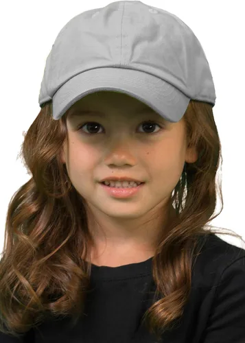 Vista 2 de Funky Junque Gorra de béisbol de algodón lavado de perfil bajo para niños