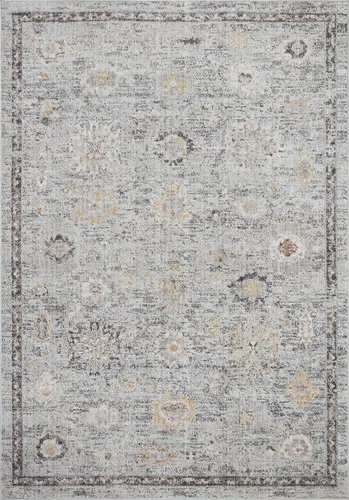 Vista 3 de Loloi Colección Monroe MON-04 - Alfombra de área, 9'-3" x 13', cielo/dorado Cielo/Oro