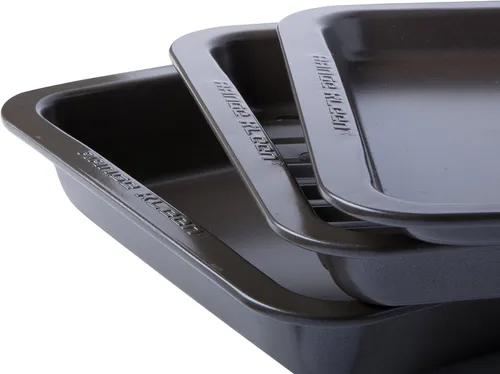 Vista 2 de Range Kleen Juego de horno tostador de 3 piezas de 8 pulgadas por 10 pulgadas
