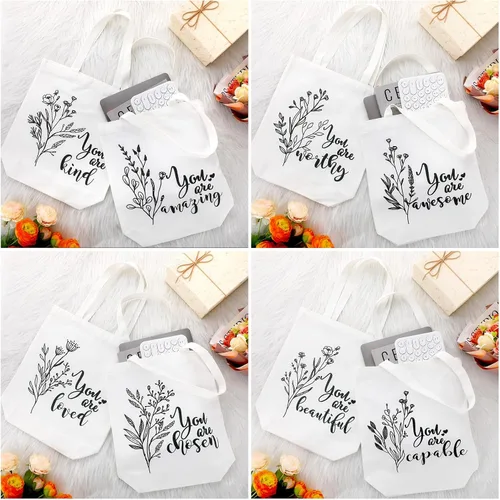 Vista 5 de Sieral 10 piezas de regalos inspiradores para mujeres, regalos de bolsa de lona con cremallera, regalo de agradecimiento para mujeres, regalo