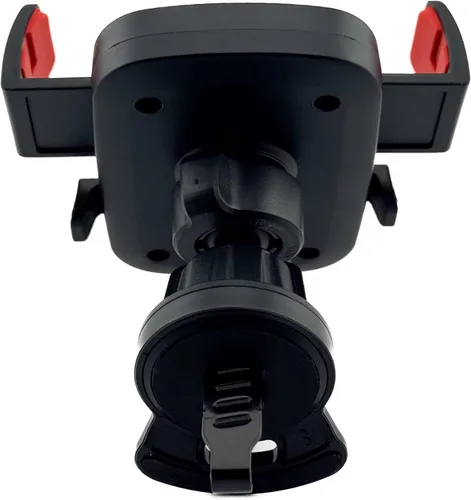 Vista 3 de Soporte universal para teléfono celular con brazo de bloqueo automático expandible, instalación con un solo clic, rotación de 360 grados, se adapta