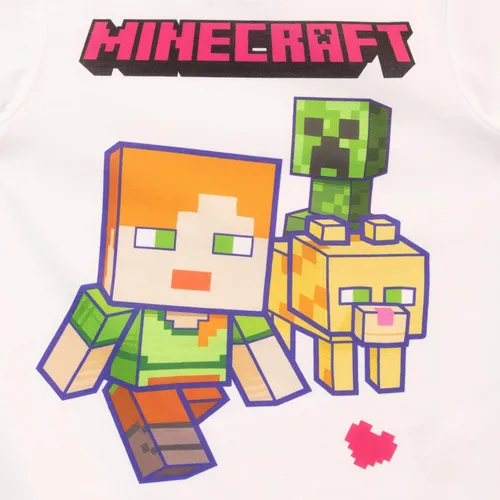 Vista 3 de Minecraft Pijamas para niñas