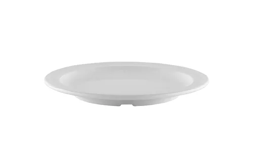 Vista 2 de G.E.T. DP-506-W-EC - Platos redondos de melamina para aperitivos, 6.5 pulgadas, color blanco (juego de 4)