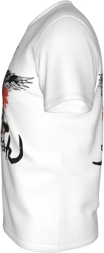 Vista 5 de Anime Angels-of-Death T-Shirt Boy's Fashion Round Neck Cotton Clothes Summer Short Sleeve Tee