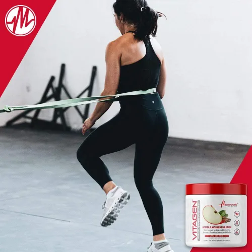 Vista 7 de Metabolic Nutrition Vitagen, Complejo Adaptógeno Vitaminado, 8.47 oz, Solución de Salud y Bienestar (Sidra de Manzana)