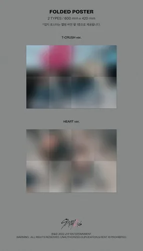 Vista 7 de Dreamus Stray Kids - MAXIDENT [Edición estándar] Álbum+Beneficio de reserva (HEART ver.) (SMK1348)