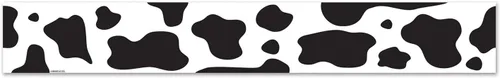 Vista 8 de Beistle Servilletas de bebidas con estampado de vaca para mujer, color negro, blanco, talla única (paquete de 2)