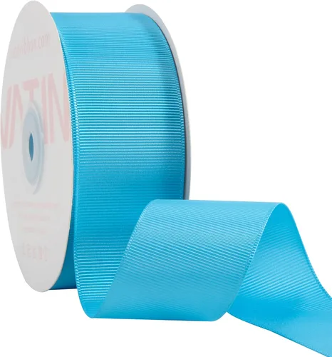 Vista 22 de VATIN Cinta de Grogrén Negra, 1-1/2" x 50 Yardas Continuas, Cinta de Grogrén de Poliéster Negra, Usar para Lazos de Bricolaje, Accesorios