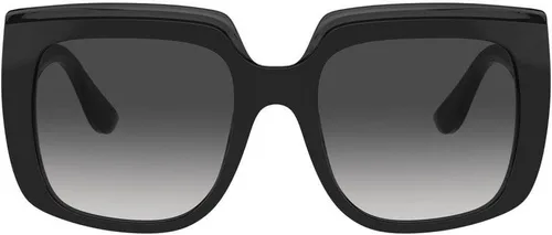 Vista 2 de Dolce & Gabbana DG4414-5018G - Gafas de sol negras con degradado gris, 2.126 in