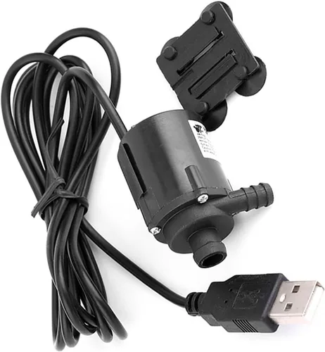 Vista 7 de 2PCS USB Micro Brushless Mini sumergible Micro Bomba de refrigeración por agua DC6V 0.6-1.8W 150LH
