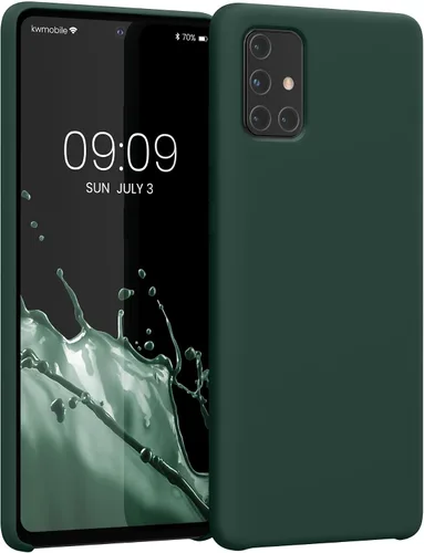 Vista 19 de kwmobile Funda compatible con Samsung Galaxy A32 5G - Funda de silicona TPU con acabado suave - Rosa impresionante
