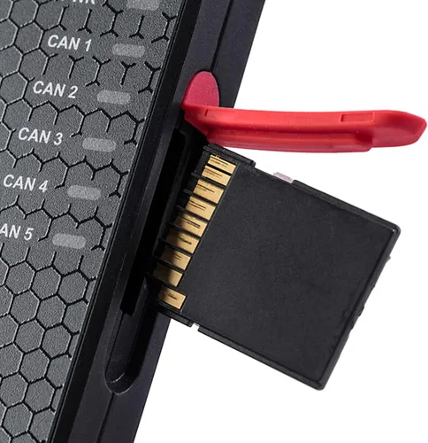 Vista 5 de Memorator Pro 5xHS, interfaz de bus CAN de cinco canales y registrador de datos