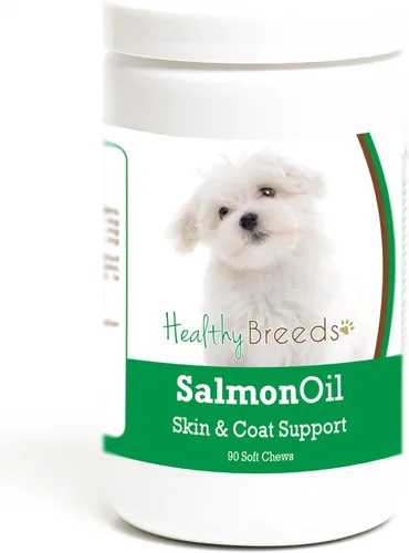Vista 80 de Healthy Breeds Affenpinscher - Masticables suaves de aceite de salmón, 90
