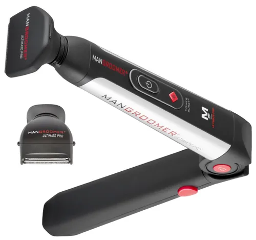 Vista 2 de MANGROOMER Oferta de paquete de peluquería corporal de $20 - Ultimate PRO Back Shaver, obtén una peluquera corporal Platinum PRO por solo $20 extra