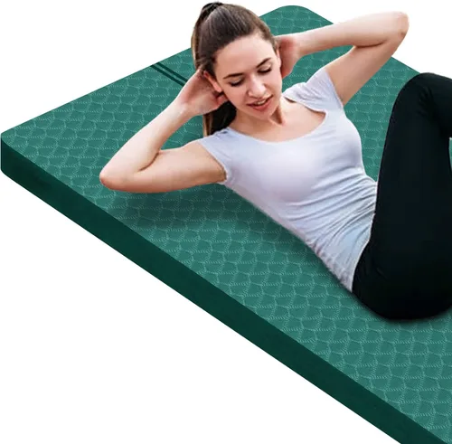 Vista 28 de nuveti Tapete Grande para Ejercicios - Tapete de Yoga de 15mm/20mm/30mm de Grosor Tapete de Ejercicios para Fitness, Yoga, Pilates, Estiramientos
