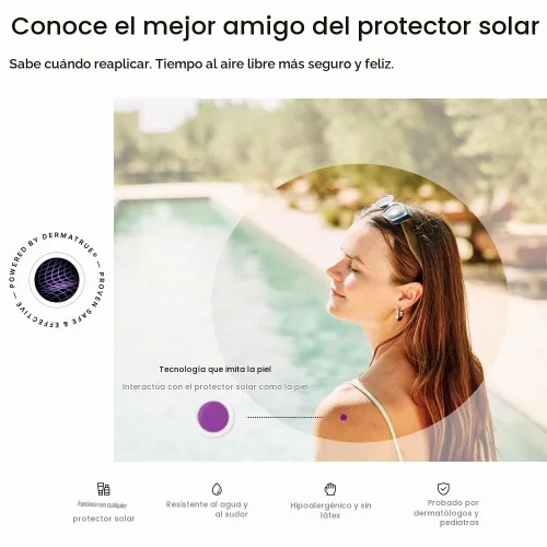 Vista 7 de SpotMyUV Adhesivos de protección solar, puntos indicadores SPF