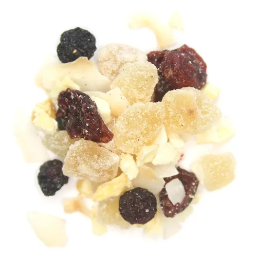 Vista 3 de Selefina Especias: Snacks de jengibre: Berry Colada, paquete de 5