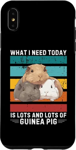 Vista 7 de iPhone 15 Vintage What I Need Today Is Lots And Lots of Guinea Pig Case