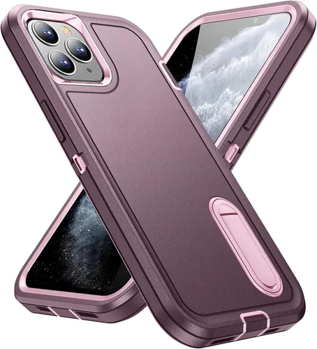 Vista 13 de IDweel Funda para 11 con soporte integrado para hombres, protección resistente, a prueba de golpes, antiarañazos, ajuste delgado, funda protectora