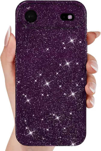 Vista 53 de Svanove Funda para iPhone 11 con Purpurina, Brillante Femenina Linda con Brillo Resplandeciente Reluciente Luminosa Funda de Teléfono para Mujeres