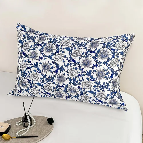 Vista 10 de Funda de almohada de seda de morera con estampado de leopardo, tamaño estándar con cremallera, ambos lados, fundas de almohada de seda pura