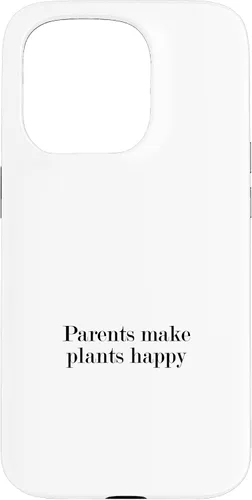 Vista 14 de iPhone XR Parents make plants happy Case