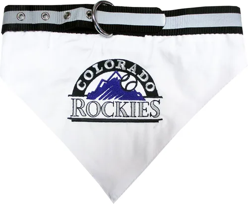 Vista 6 de MLB Bandana – Arizona Diamondbacks Bandana para perro con collar reflectante y ajustable para perro, talla S
