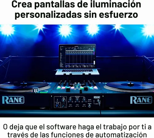 Vista 7 de Numark Mixstream Pro+ Controlador DJ e interfaz DMX para música en vivo, sets de DJ, eventos, producción musical