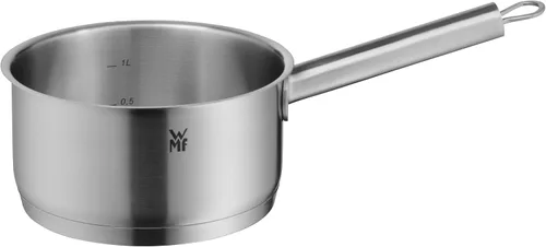 Vista 8 de WMF 732146040 Comfort Line Topfset Induktion Juego de ollas de acero inoxidable mate Cromargan de 4 piezas con tapa de cristal, escala, apilables