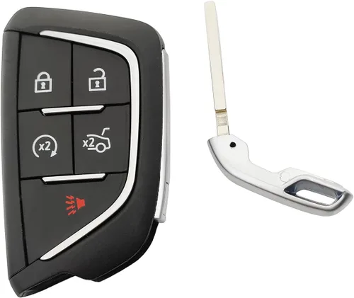 Vista 2 de Funda de repuesto para llavero Cadillac Escalade CT5 CT6 CTS XT6 (5 botones)