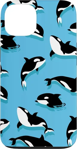 Vista 7 de Orca Swimming Whale Cool Miami Dolphin Beach Lover Gift Case for iPhone 17