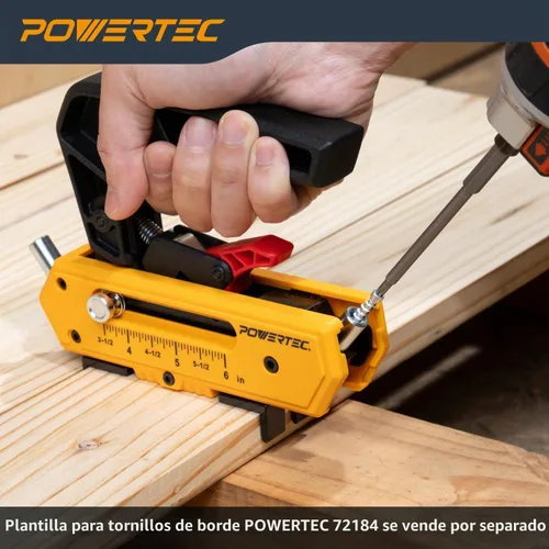 Vista 6 de POWERTEC Tornillos de cubierta, #10 x 2-3/8", T15 Star Drive, 250 PK (72185 Tornillos de cubierta (No.10 x 2-3/8")