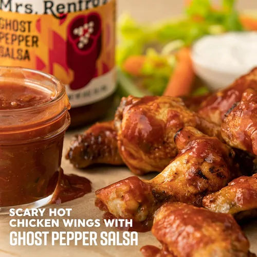 Vista 6 de Mrs. Renfro's Salsa de pimienta fantasma, 16 oz (paquete de 2)