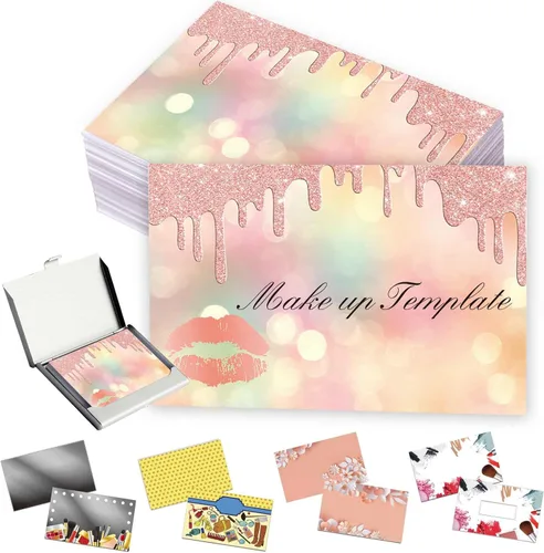 Vista 15 de Tarjetas de visita personalizadas con tu logotipo, tarjeta impresa personalizada para fotos de pequeñas empresas, frente y trasera, impermeable