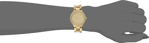 Vista 2 de Stuhrling Original 68303 Symphony Reloj de cuarzo suizo con esfera de cristal dorado
